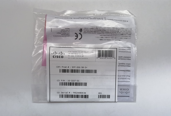 متوافقة مستخدمة SFP-25G-SR-S وحدة الألياف 25GBase-SR SFP28 جهاز الاستقبال