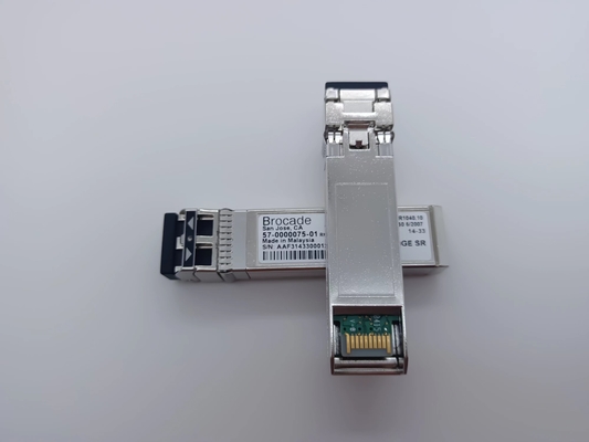 بروكيد 57-0000075-01 XBR-000180 جهاز إرسال بصري 10G-SR MMF SFP+ - LC 300m 850nm وحدة DDM