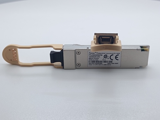 أصل Finisar FTLC9559REPM 100G QSFP28 SR4 Transceiver MPO-12 100m OM4 MMF مع DDM