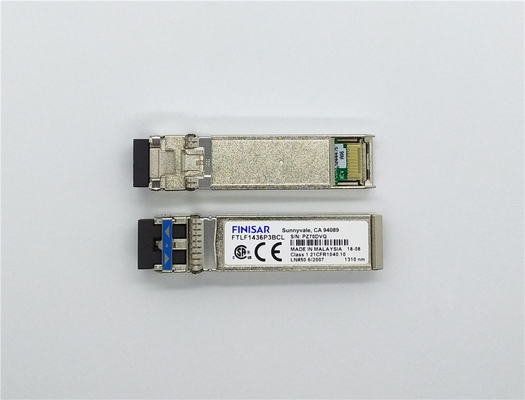 فينيسار FTLC1154RDPL 10km 100GBASE-LR4 QSFP28 SMF وحدة الإرسال البصري