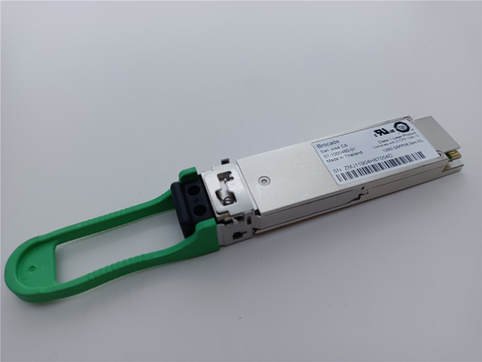 بروكيد 57-1000480-01 XBR-000285 128G QSFP28 2km 1310nm SMF وحدة جهاز الاستقبال مع رابط LC