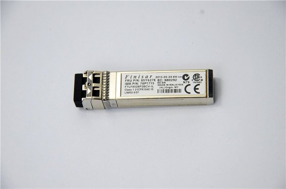 FTLF8528P2BCV الأصلي SFP + MMF 850NM 8.5 Gb / s وحدة SFP + Transceiver ذات الطول الموجي القصير