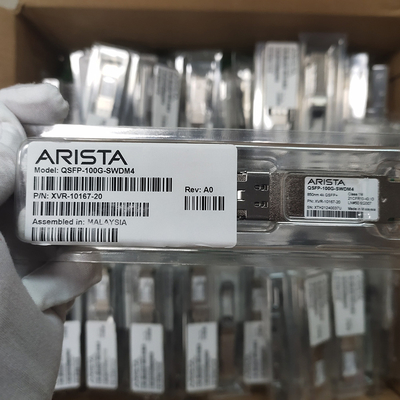 جهاز Arista QSFP-100G-SWDM4 الأصلي 850nm 100m 70m/OM3 100m/OM4 ناقل MMF مزدوج