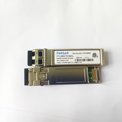 FTLX8571D3BCL FINISAR وحدات البصرية 10Gb / s 850nm متعدد SFP + جهاز الاستقبال البصري