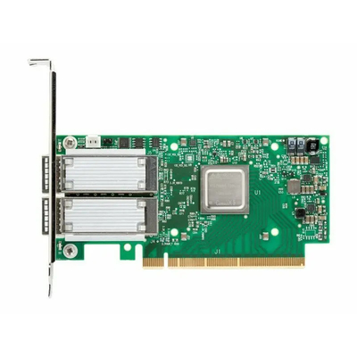 Mellanox MCX631102AN-ADAT ConnectX-6 25GbE SFP28 PCIe 4.0 X 8 بطاقة محول سلكي خارجي للخادم في المخزون
