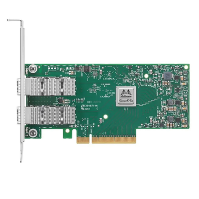 Mellanox ConnectX-6 25GbE SFP28 PCIe مزدوج الموانئ 4.0 X 8 MCX631102AN-ADAT بطاقة محول مع قوس عالية شبكة نوع المنتج