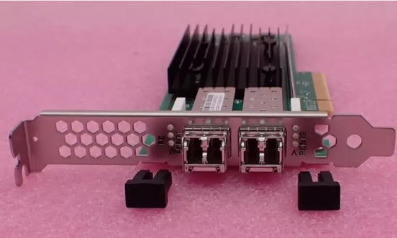 أصل QLE2772-SR-SP PCIe 4.0 منفذ مزدوج 32G البصري SFP+ محسن 32Gb محول قناة الألياف