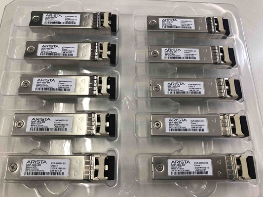 وحدة إرسال واستقبال الألياف الضوئية Arista SFP-10G-SR MINI GBIC 10Gb 850nm 300m لكاميرات المراقبة