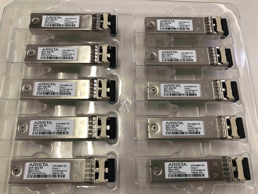 وحدة إرسال واستقبال الألياف الضوئية Arista SFP-10G-SR MINI GBIC 10Gb 850nm 300m لكاميرات المراقبة