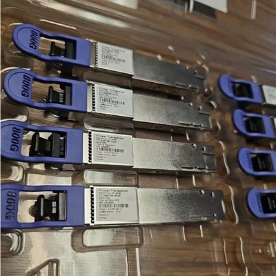 وحدات Finisar QSFP-DD-800G-DR8 الجديدة الضوئية المتوازية SMF MPO16 بمسافة 500 متر، معدل نقل بيانات عالي 800G، مفتاح شبكة 800G، سعة 16 نواة، معدات ألياف ضوئية 400G