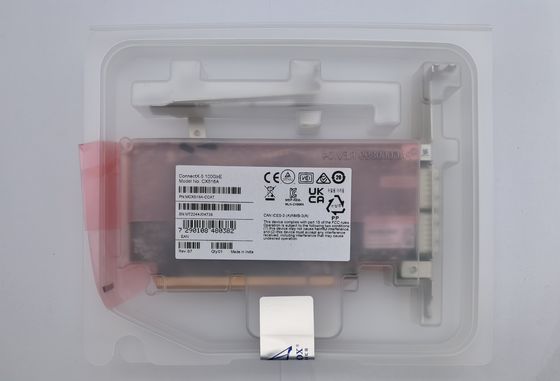 العلامة التجارية الأصلية Mellanox MCX516A-CCAT ConnectX-5 EN Network 100GbE ثنائي الموانئ QSFP28 PCIe3.0 X 16 معدات الألياف الضوئية 100g Net