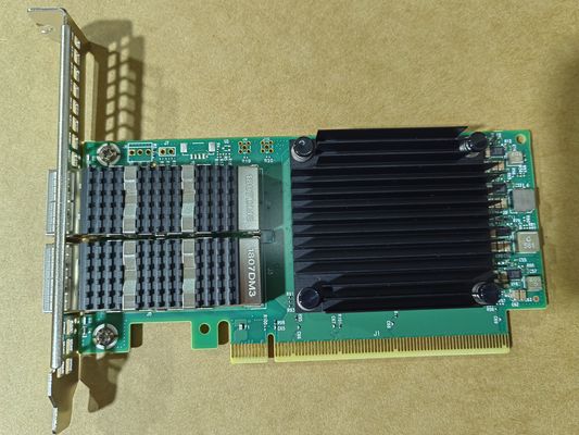 Mellanox MCX623106AC-CDAT بطاقة محول ConnectX-6 Dx EN ذات المنفذ المزدوج QSFP56 PCIe 4.0 X16 شبكة إيثرنت سلكية خارجية 100G