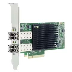 Broadcom LPE35002-M2 32G FC مزدوج المنفذ Gen 7 PCIe 4.0 X8 محول ناقل مضيف ألياف ضوئية