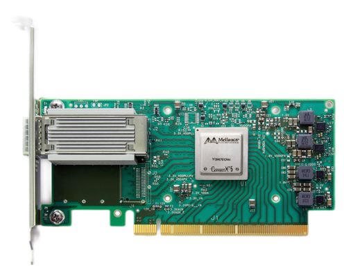 Mellanox MCX555A-ECAT ConnectX-5 VPI adapter card  EDR InfiniBand 100GbE Single-Port QSFP28 PCIe 3.0 x16 Tall Bracket