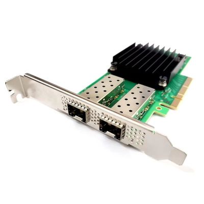 Mellanox MCX515A-GCAT 50G بطاقة واجهة شبكة مزدوجة المنفذ ConnectX-5 EN Adapter SFP لاسلكي USB سلكي خارجي PCIe كمبيوتر