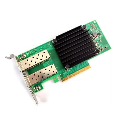 Mellanox MCX515A-GCAT 50G بطاقة واجهة شبكة مزدوجة المنفذ ConnectX-5 EN Adapter SFP لاسلكي USB سلكي خارجي PCIe كمبيوتر