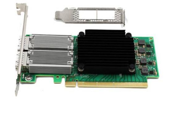 MCX516A-GCAT بطاقة واجهة شبكة Mellanox ConnectX-5 EN، منفذ مزدوج 50GbE QSFP28، PCIe3.0 X16