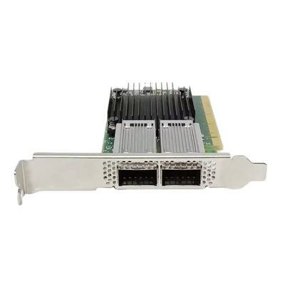 بطاقة محول Mellanox الأصلية MCX516A-GCAT ConnectX-5 EN، واجهة شبكة 50GbE PCIe3.0 X16 مع واجهة PCI و WiFi