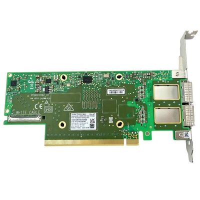 محول إيثرنت من سلسلة Mellanox ConnectX-6 MCX653106A-EFAT PCIe4.0 X16 داخلي بمنفذين مزدوجين بسرعة 100 جيجابت/ثانية QSFP56 لتطبيقات الخادم