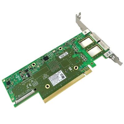 محول إيثرنت من سلسلة Mellanox ConnectX-6 MCX653106A-EFAT PCIe4.0 X16 داخلي بمنفذين مزدوجين بسرعة 100 جيجابت/ثانية QSFP56 لتطبيقات الخادم