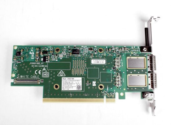 HP CX651105A لشركة Mellanox Connect- 6 VPI 100Gigabit الألياف الضوئية PCI 3.0 X16 Ethernet Card Network Adapter