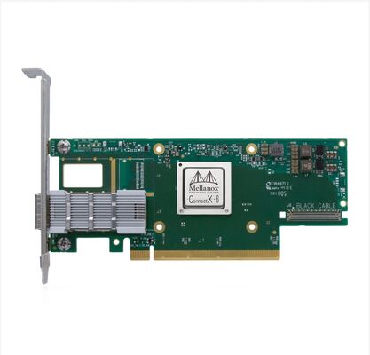 NVIDIA MCX653105A-HDAT ConnectX-6 بطاقات محولات تصل إلى 200 جيجابايت / ثانية الاتصال لكل منفذ