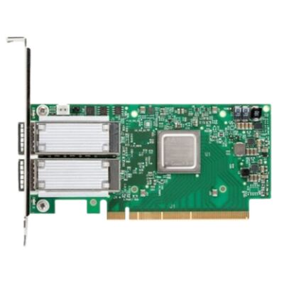 NVIDIA MCX654106A-HCAT ConnectX-6 Dual-Port SFP56 200GbE Network Card for Data Center PCIe Internal Wireless Server Stock