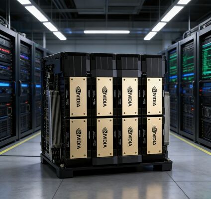 NVIDIA محطة عمل جديدة HGX H200 8GPU مع HBM و PCI Express