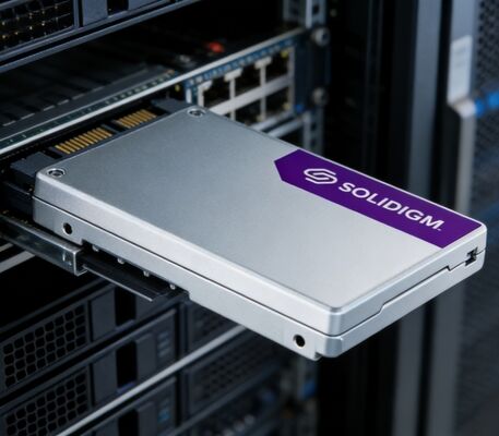 Solidigm P5520 SSDPF2KX038T11Z 3.84TB PCIe 4.0 NVMe U.2 Enterprise SSD لخادم مركز البيانات