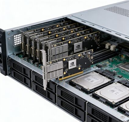 NVIDIA MCX753436MS-HEAT ConnectX-7 200GbE NDR200 محول إثنر InfiniBand PCIe 5.0 OCP3.0 بطاقة الشبكة