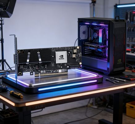 بطاقة شبكة NVIDIA C8220 ConnectX‑8 SuperNIC 200GbE/400GbE NDR200 InfiniBand PCIe 6.0 QSFP112