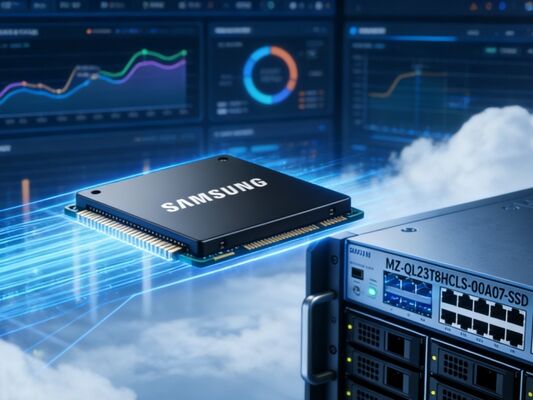 سامسونج MZQL23T8HCLS-00A07 3.84TB Enterprise SSD U.2 PCIe 4.0 NVMe 1.0 DWPD ضمان 5 سنوات محرك الأقراص الصلبة