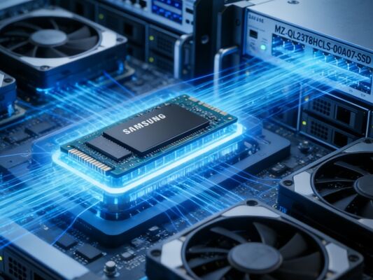 سامسونج الأصلي 3.84 تيرابايت U.2 SSD MZQL23T8HCLS-00A07 PCIe 4.0 NVMe TLC Enterprise SSD لتخزين الخوادم السحابية