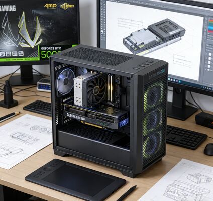 NVIDIA New RTX 5090 High-End GPU 32GB GDDR7 VRAM 575W TDP Compatible with Rack Workstations for Deep Learning & 3D Design