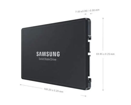 أصل سامسونج PM9A3 MZQL27T6HBLA-00A07 7.68TB SSD PCIe 4.0 6900MB/s محرك الأقراص الصلبة للشركة لـ HPC