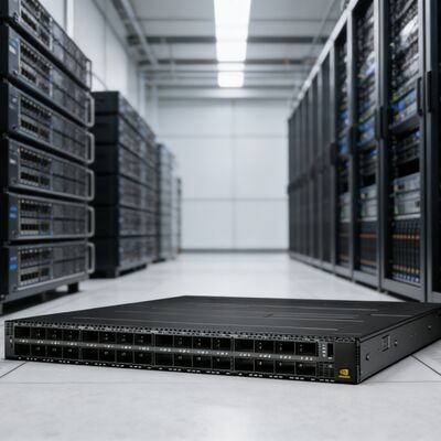 Hot Saling NVIDIA MQM9790-NS2R Quantum-2 Switch 64 × 400Gb / s InfiniBand Switch لمركز البيانات الذكية