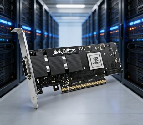 NVIDIA MCX75310AAS-NEAT ConnectX-7 400G NDR OSFP PCIe5.0 x16 VPI محول HCA