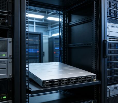 NVIDIA MQM9790-NS2R Quantum-2 64 منفذ NDR 400 جيجابايت / ثانية InfiniBand Switch