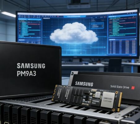 MZQL23T8HCLS-00A07 Samsung PM9A3 3.84TB U.2 NVMe SSD for AI Server Data Center Storage