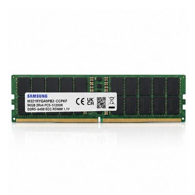 M321RYGA0PB2-CCPKF Samsung 96GB DDR5 6400 RDIMM ECC Memory for AI Data Center Server Cluster