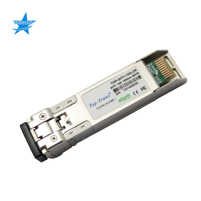 10G Base -ZR SFP + وحدة بصرية 100Km SMF لاتصالات 10G و Datacom