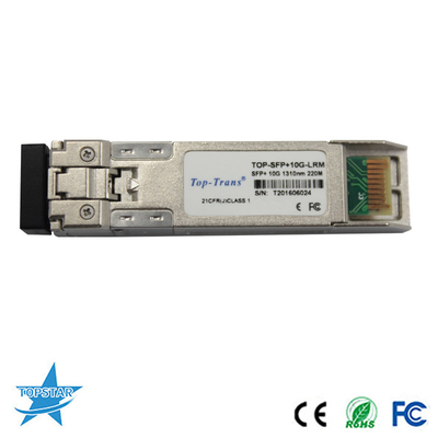جهاز الإرسال والاستقبال البصري 10G Base LRM 220M MMF 1310nm SFP + الوحدة النمطية البصرية