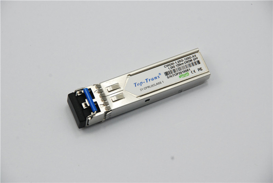 SFP-CWDM-XX-1.25-120 120Km CWDM SFP جهاز الإرسال والاستقبال البصري 1.25G وضع واحد