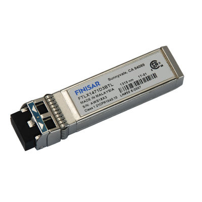 جهاز الإرسال والاستقبال البصري أحادي الوضع Finisar FTLX1471D3BTL 10G SFP