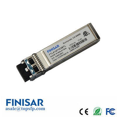 جهاز الإرسال والاستقبال البصري أحادي الوضع Finisar FTLX1471D3BTL 10G SFP
