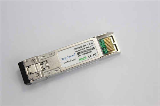 10 جيجابت SFP Bidi 10 كم Tx1270 Rx1330nm وحدة SFP ثنائية الاتجاه