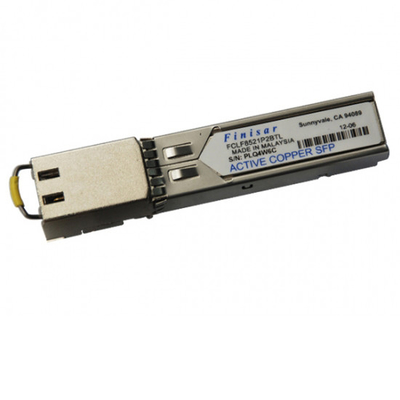 1000BASE-T 100m SFP النحاس RJ45 جهاز الإرسال والاستقبال البصري Finisar FCLF852xP2BTL