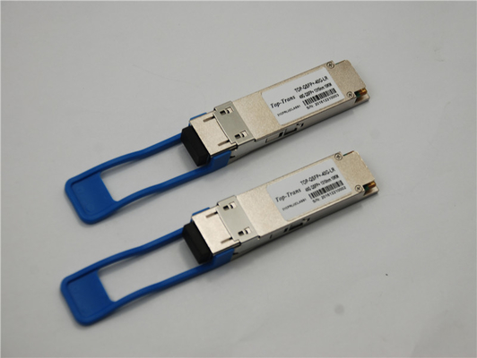 40GBASE-LR4 TQSFP + -40G-LR4 جهاز الإرسال والاستقبال QSFP + 10KM 1310NM Dual LC